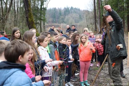 Z zasaditvijo dreves smo uradno odprli kolesarsko povezavo Kamnik–Godič (47)